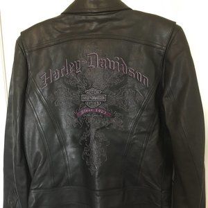 Harley Davidson Night Wind 97136-07VW leather coat